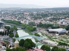 Vistas de Tbilisi desde la Fortaleza Narikala