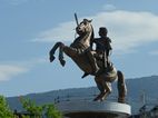 Alejandro Magno a Macedonia Square, Skopje
