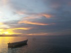 Puesta de sol en Manzanillo, Caribe Sur