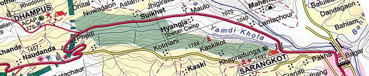 Trekking Hyangja-Dhampus-Sarangkot