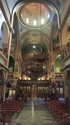 Interior de la Catedral Ortodoxa de la Resurrección de Cristo
