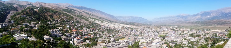 Vistas desde el Castillo de Gjirokastër