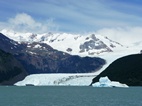 Vista panorámica del glaciar Spegazzini