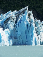 Detalle del glaciar Spegazzini