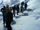 Trekking sobre la paret sud del Perito Moreno