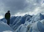 Trekking sobre la pared sur del Perito Moreno