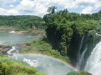 Las cataratas de Iguazú vistas desde Argentina