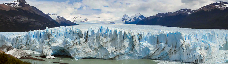 Perito Moreno visto desde las pasarelas