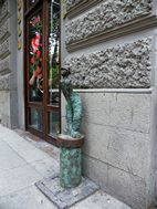 Escultures a l'avinguda Rustaveli