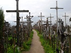 Colina de las Cruces, cerca de Siauliai, Lituania