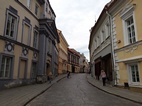 Carrer Dominikonu, ciutat vella de Vilnius