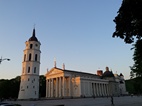 Torre de la Campana al costat de la Catedral de Vilnius