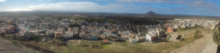 Espargos visto desde el Monte Curral