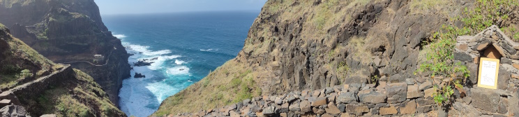 Caminata entre Cruzinha y Ponto do Sol
