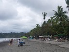 Playa frente al hotel, fuera de los limites del PN Manuel Antonio