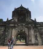 Porta d'accés a Fort Santiago