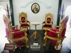 Mobiliario usado pora la familia del Sultan, Kraton