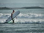 Surf en la playa de Kuta