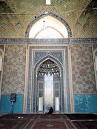 Interior de la Mesquita Masjed e Jameh