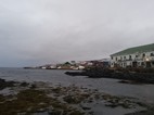 Vista de Hvammstangi desde el puerto