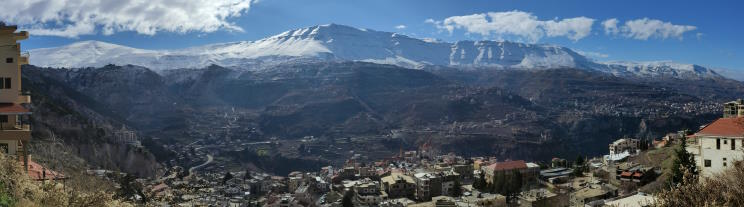 Vistas del valle de Qadisha