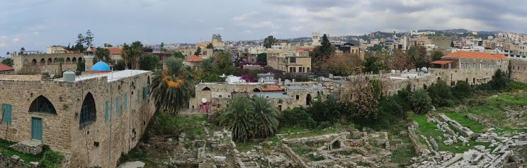 Byblos desde el castillo