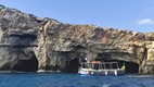 Visita de la costa y cuevas de Comino