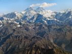 Montes Everest y Lhotse  desde el Mountain Flight