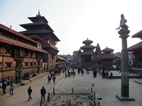 Vista de Durbar Square desde Templo de Vishwanath, Patan