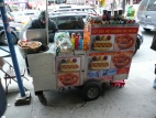 Puestos de comida en la calle