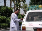 Ramadan nuestro taxista en Luxor