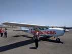 Avioneta de Aeroparacas para sobrevolar las líneas de Nazca