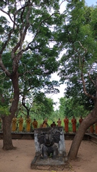 Templo budista en los alrededores de Sigiriya