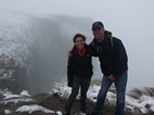 Ascensión a Sentinel Peak, Tugella Falls al fondo