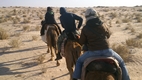 Nuestra caravana de camellos hacia el campamento