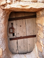 Puerta de madera de palmera, Chenini