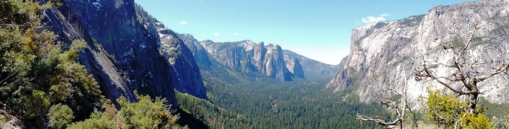 Valle de Yosemite desde Tunnel View