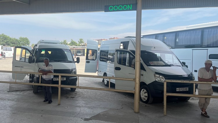 Estacion de autobuses de Andijan