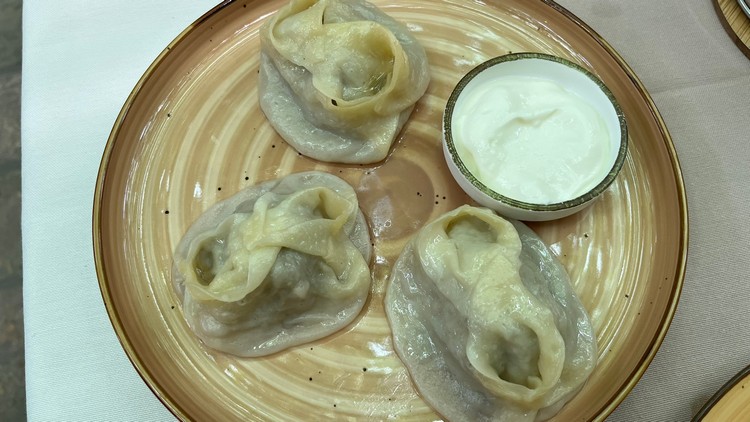 Manti, empanadillas al vapor rellenas