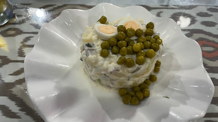 Ensalada Olivier (la ensala rusa original)