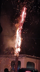 Celebración de la cremà deth Haro, Les